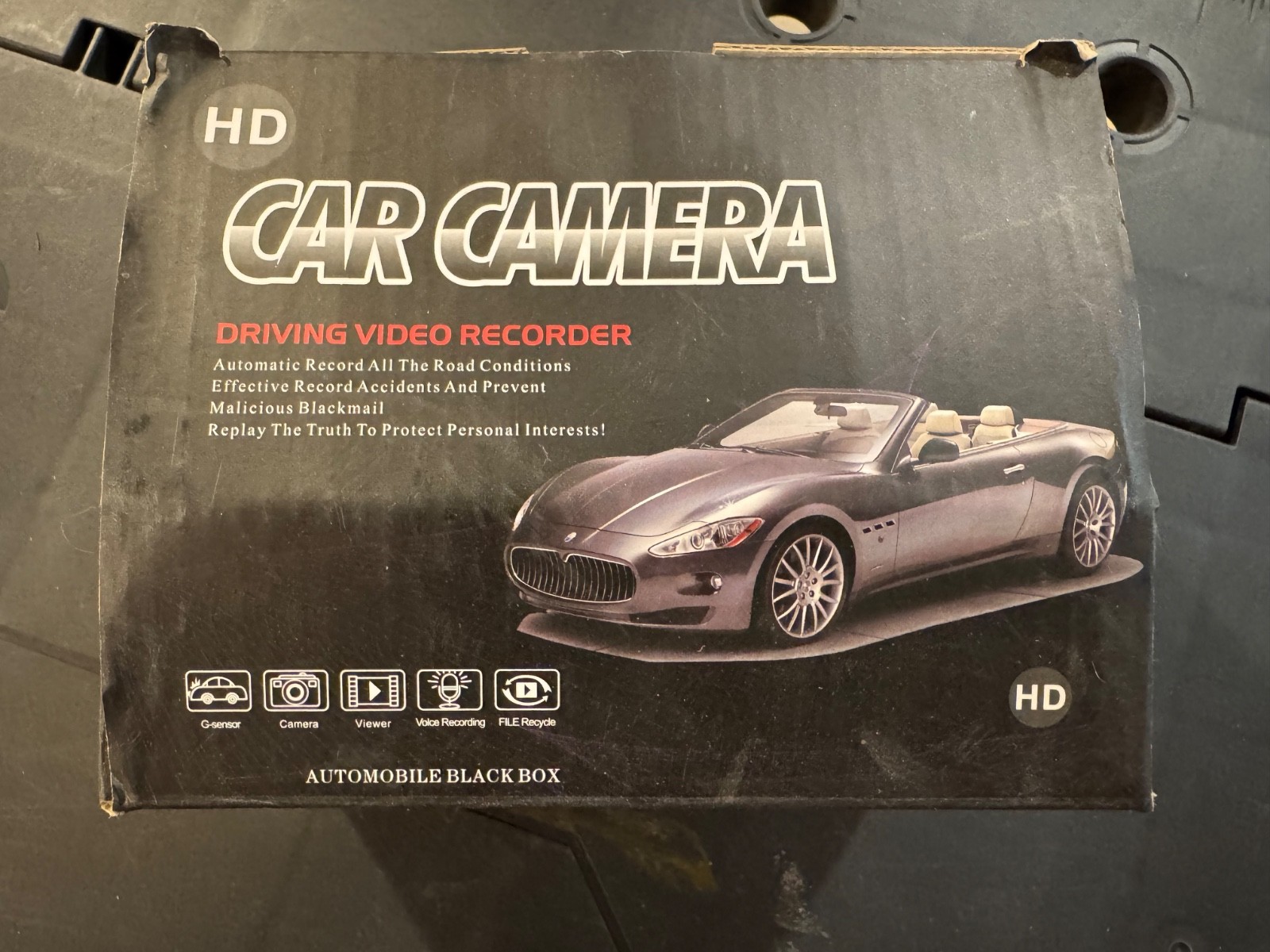 HD Car Camera Driving Video Recorder Dash Cam