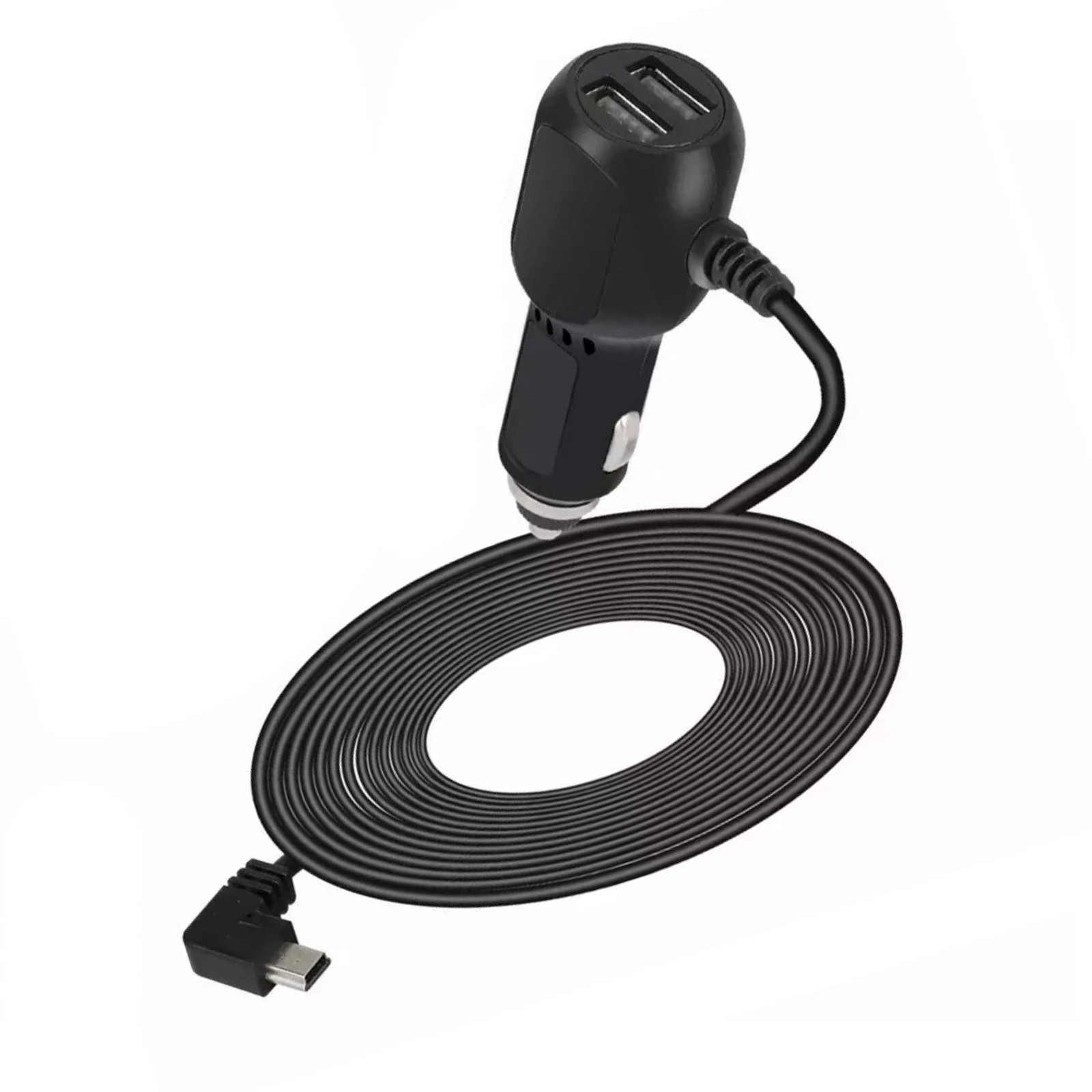 12V-24V USB Dash Cam Car Charger Cable Power Cord Supply for Camera GPS