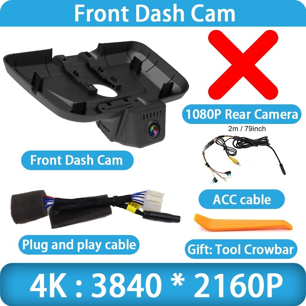 for Peugeot Landtrek Fiat Titano Ram Dakota 1200 2019-2026 DVR Dash Cam Camera