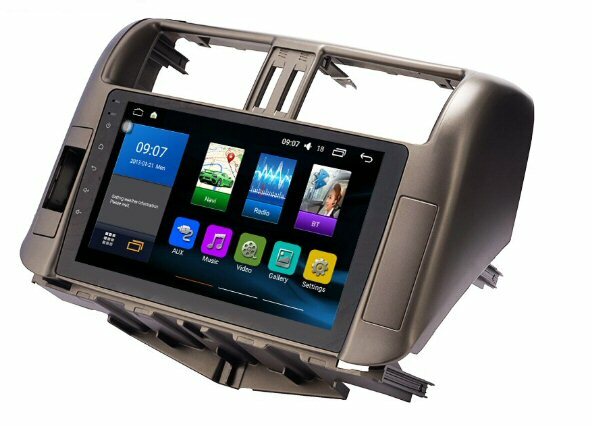 for PRADO 2009-13 150 SERIES GPS BLUETOOTH PLUG AND PLAY HEAD UNIT inc camera