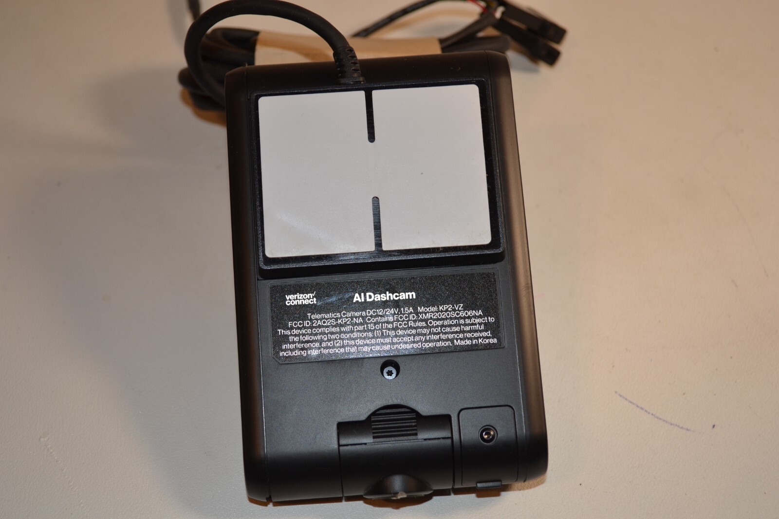 Verizon Connect AI Road Facing Dashcam Camera KP2-VZ