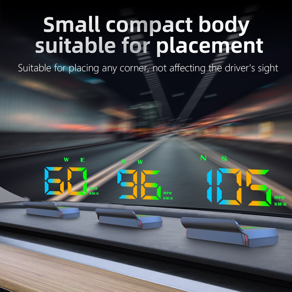 Universal Car HUD Head Up Display With GPS Speedometer For All Vehicles