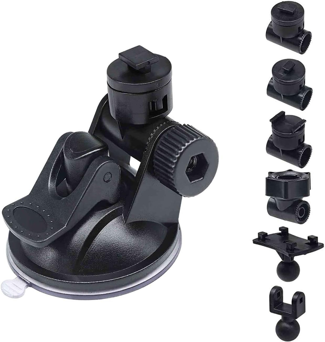 S40 Dash Cam Suction Mount (3rd Gen) with10pcs 360 Rotating Joints Compatible…