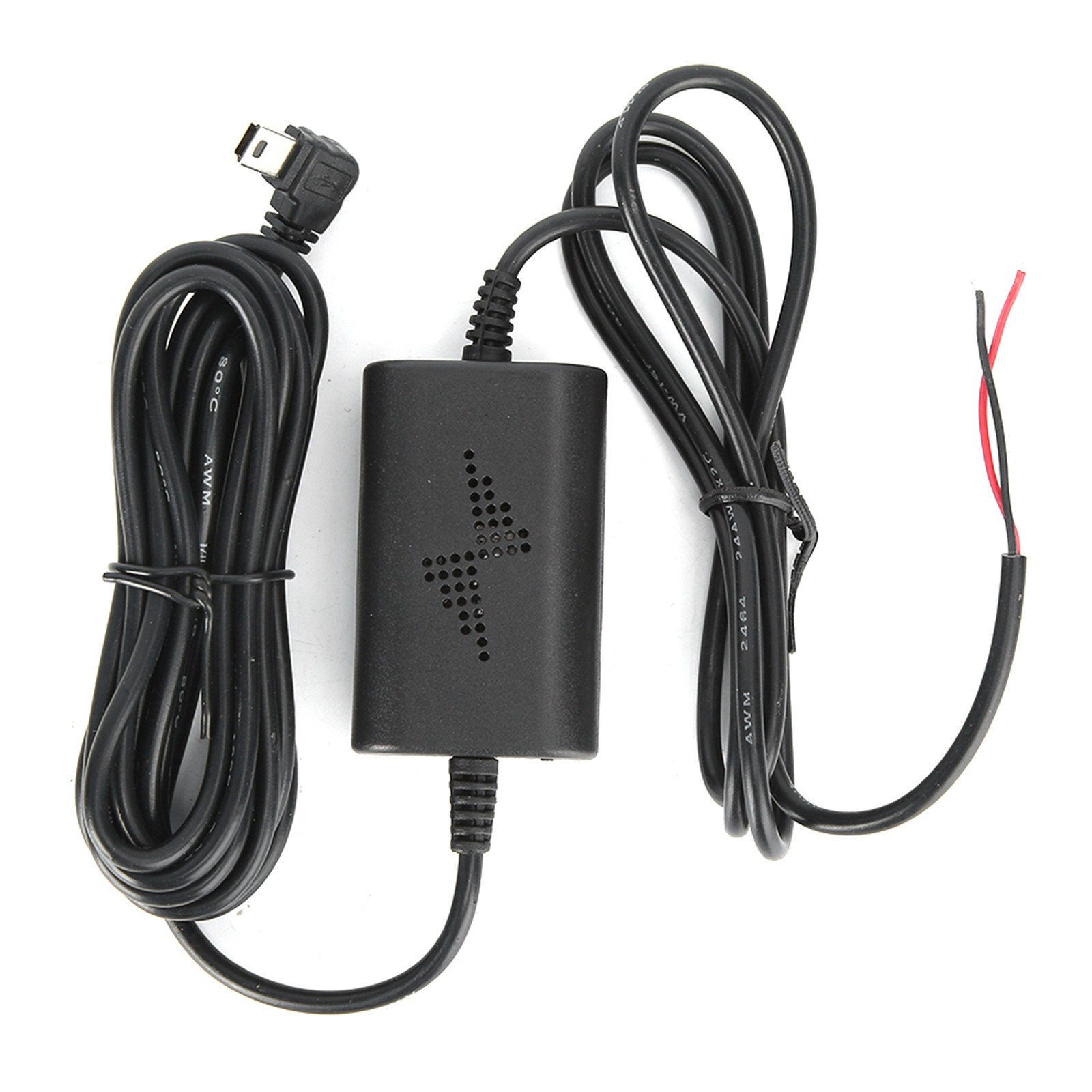 Dash Cam Hardwire Kit 12V/24V To 5V 2.5A Parking Monitor Converter Cable Lo FMHB