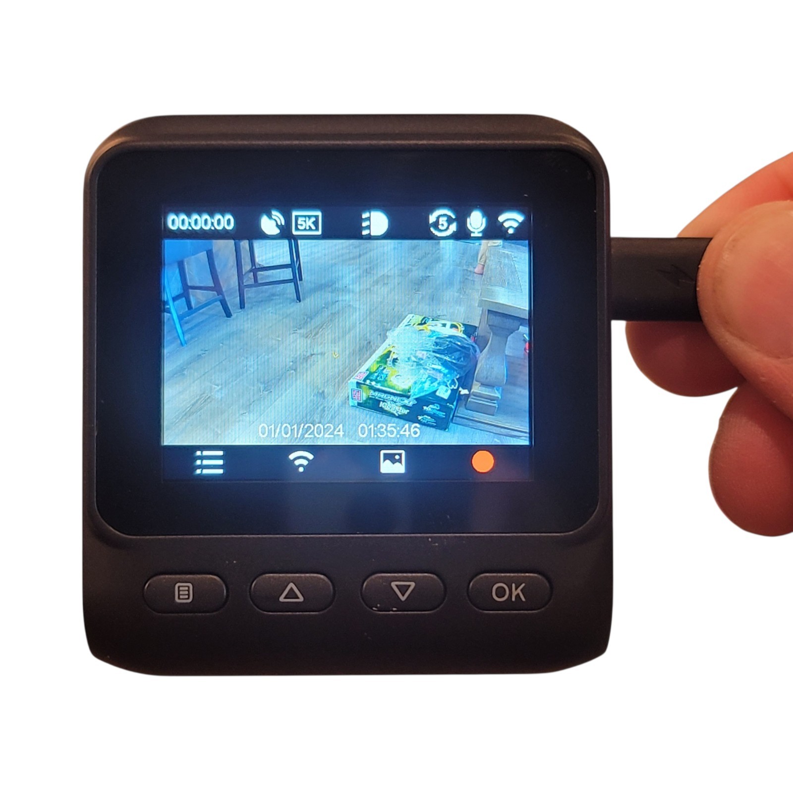 Sarmert c1 Dash cam 5k UHD GPS tracking 5g WIFI Stay safe on the road