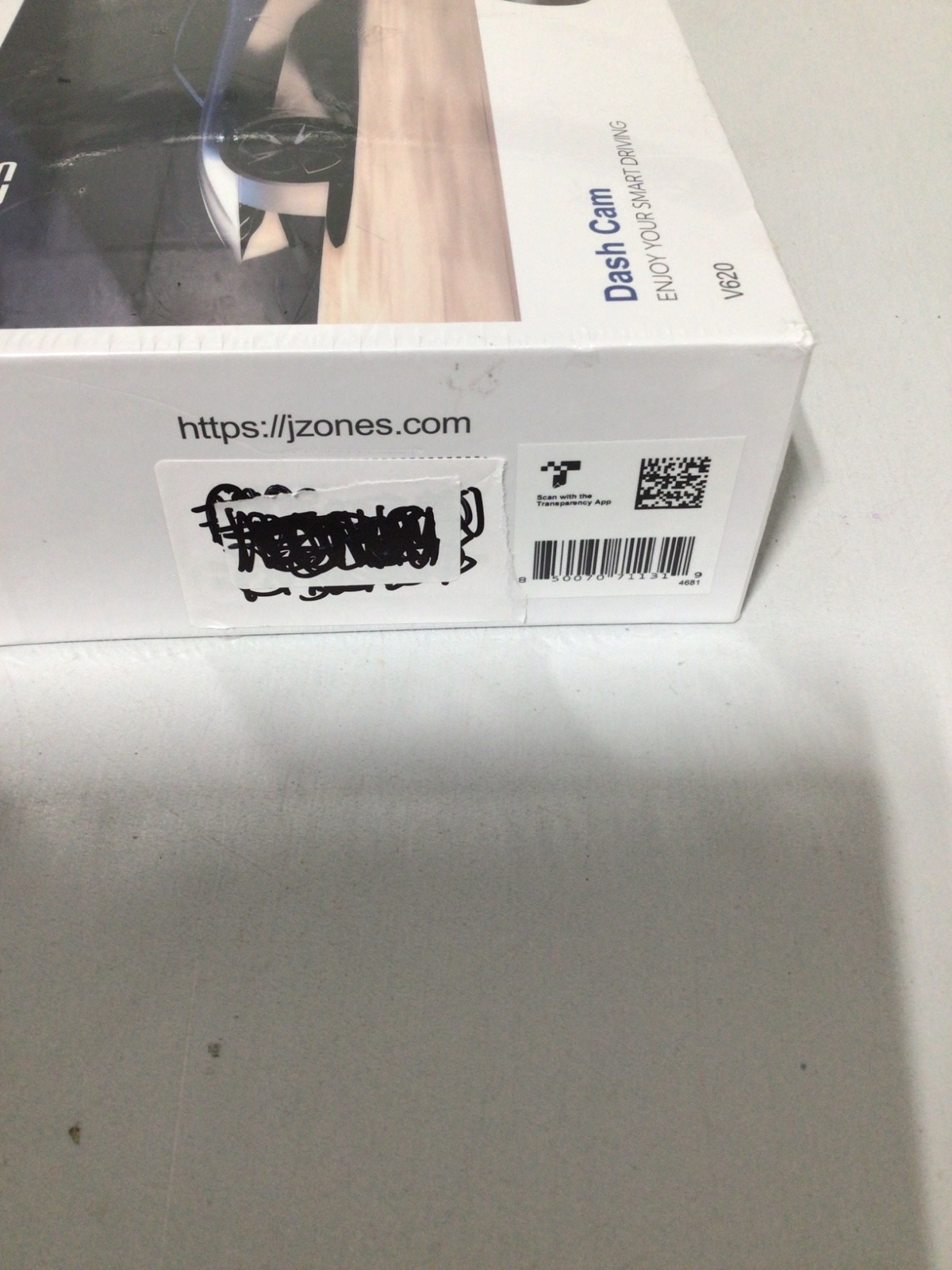 Jzones V620 Dual Dash Cam Front and Rear