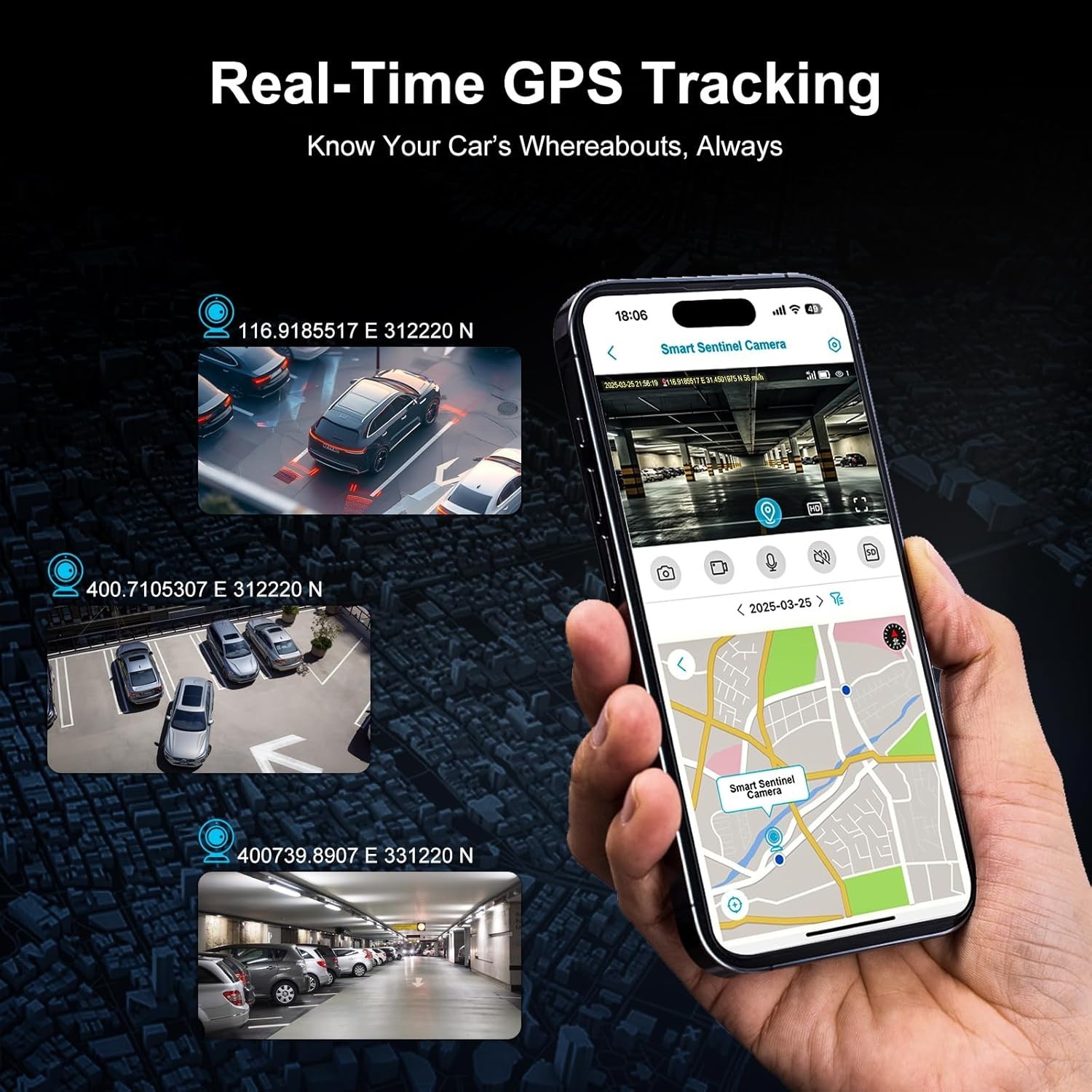 Revolutionary 4G LTE Dash Cam – Front & Rear Recording, Night Vision Included