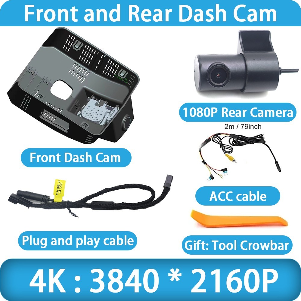 for Chery Tiggo 9 9X 8L Fulwin T9 Ebro S900 2024 2025 2026 DVR Dash Cam Camera