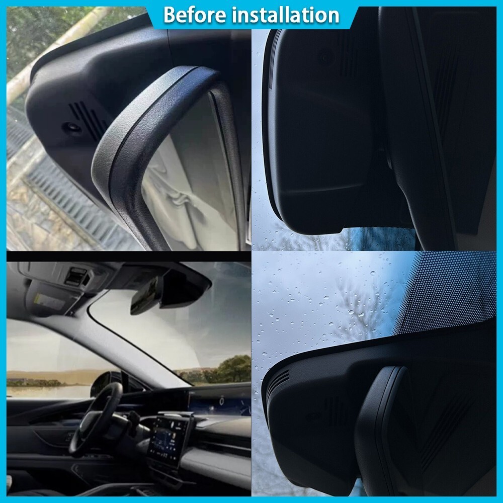 4K UHD 2160P Wifi DVR Dash Cam Camera for Lincoln Nautilus CDX707 2023 2024 2025