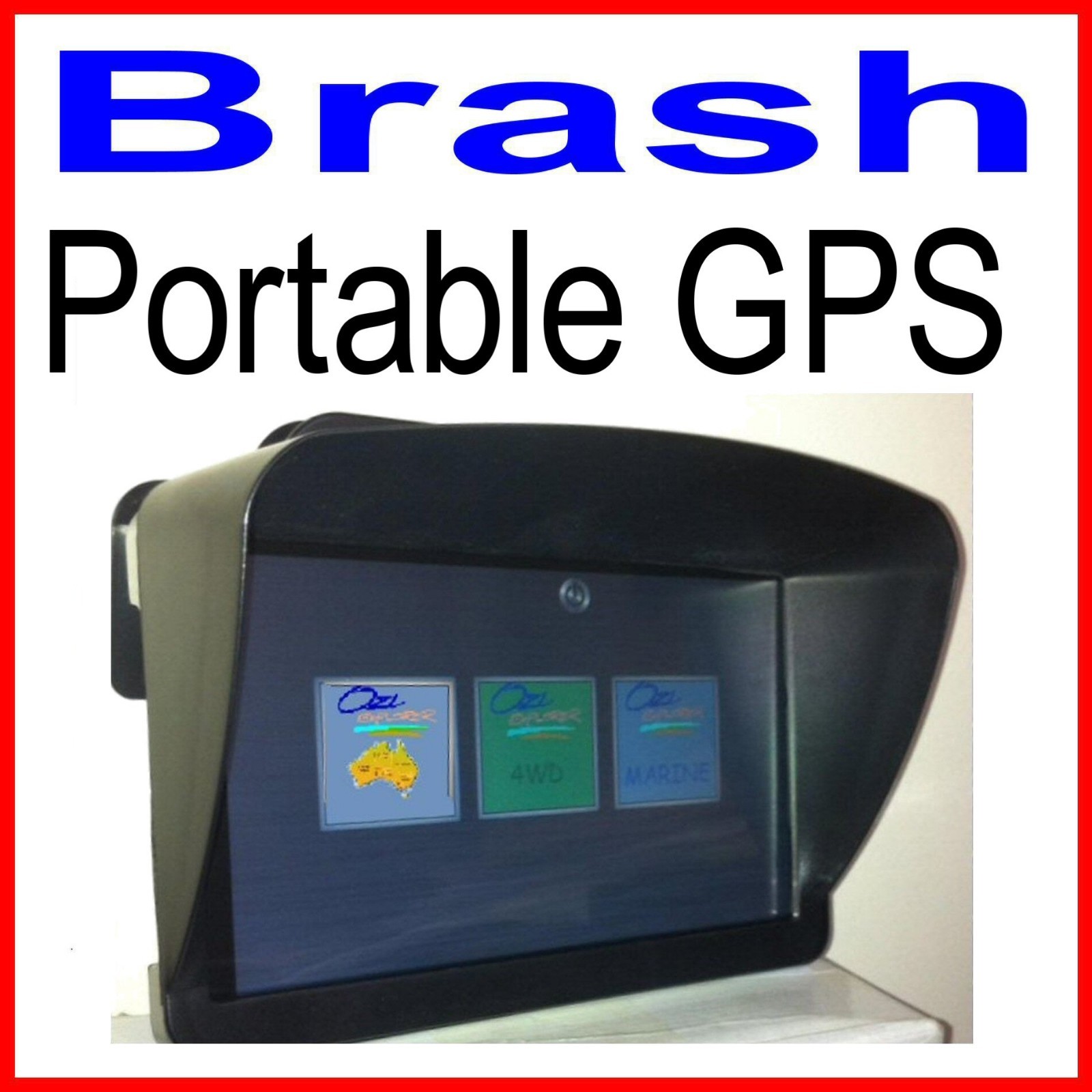 5″ 4WD Topograhic GPS Road + Offroad 4×4 + Marine Ozi Explorer – with BLUETOOTH