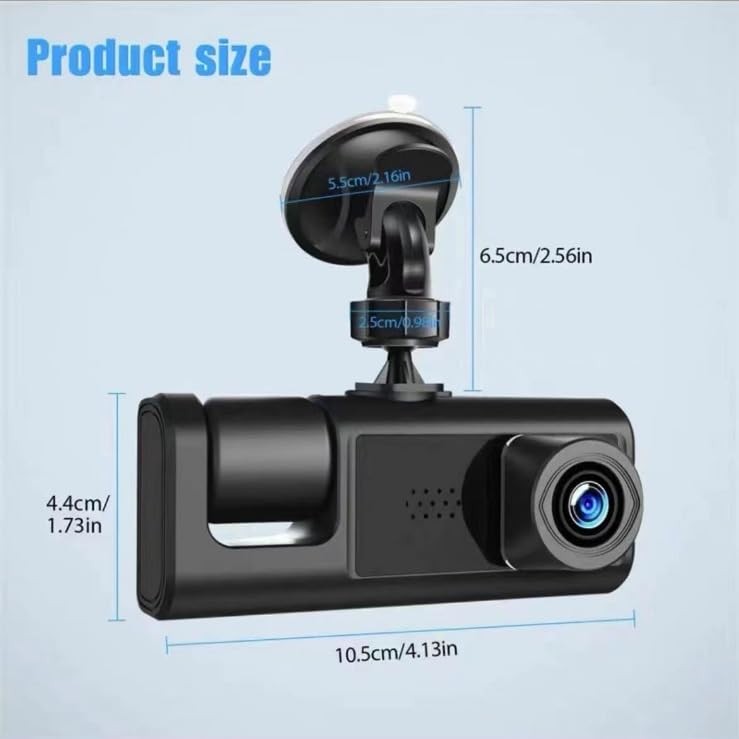 Dash Camera for Car Security Camera Dash Cam Mini Car Recorder 2 Inch Screen