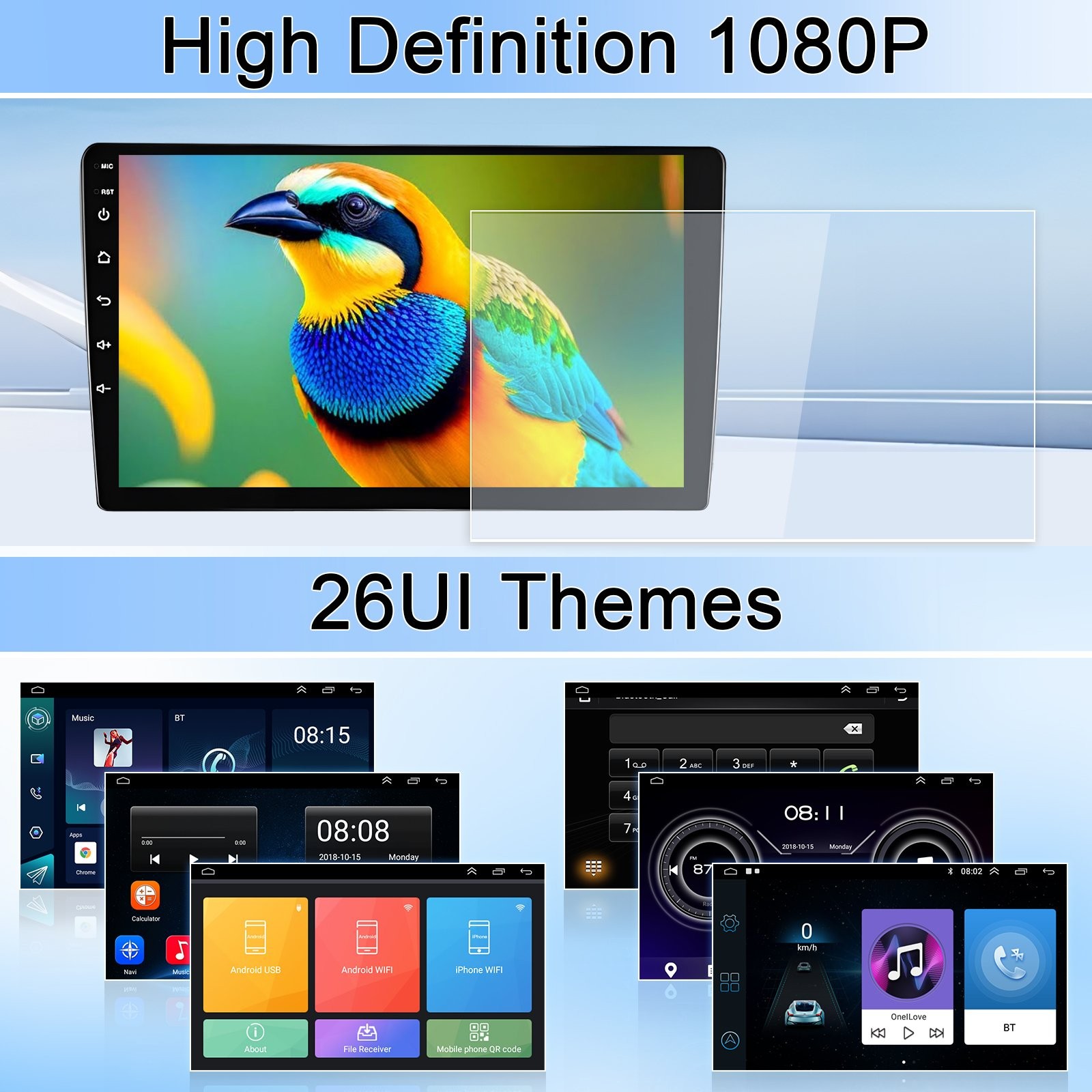 For Isuzu N Series NNR/NPR/NPS/NQR Truck Android14 Radio CarPlay Head Unit 4+64G