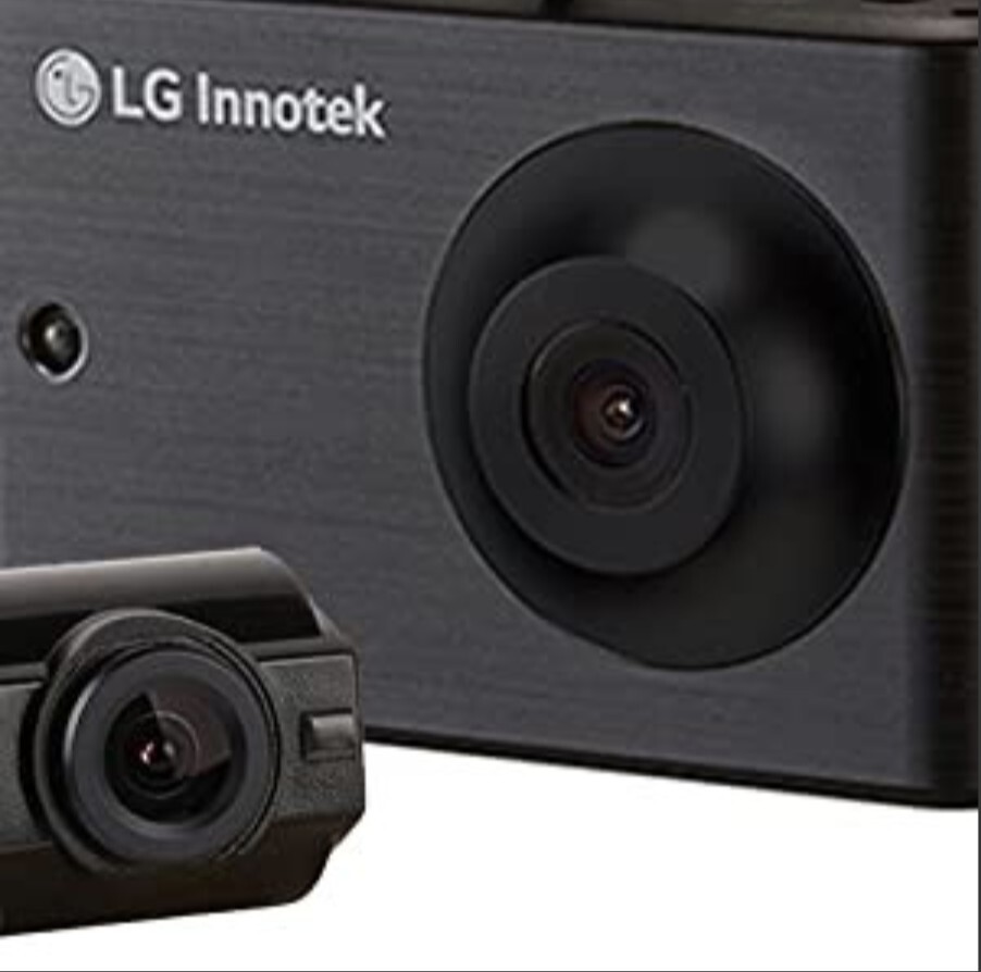Lg Innotek 2 Channel Dual Camera 720p VGA Dashcam RNEK-MN31B LCD Touch Screen