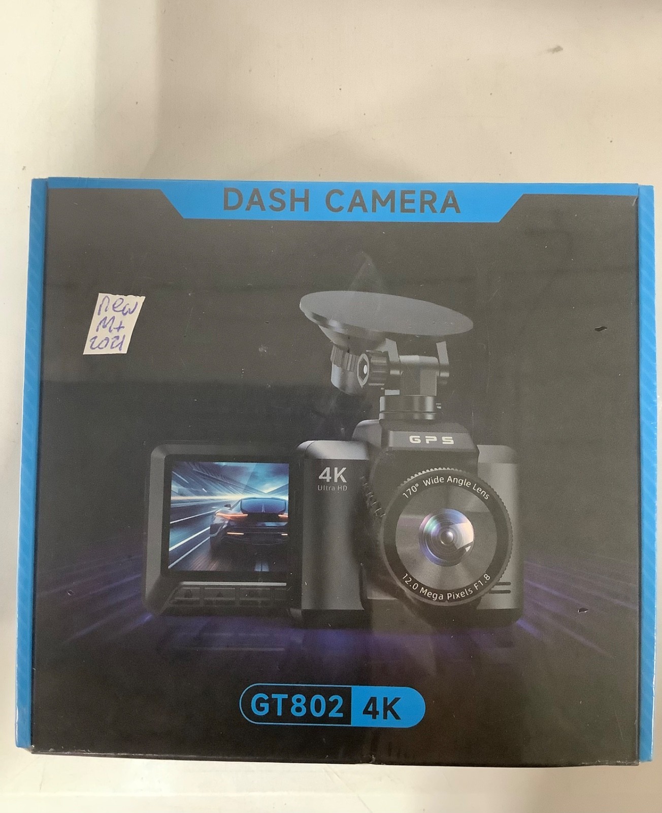 Ecomoment 4K Dual Dash Camera Front and Rear Dash Cam WIFI&GPS With 32GB SD Card