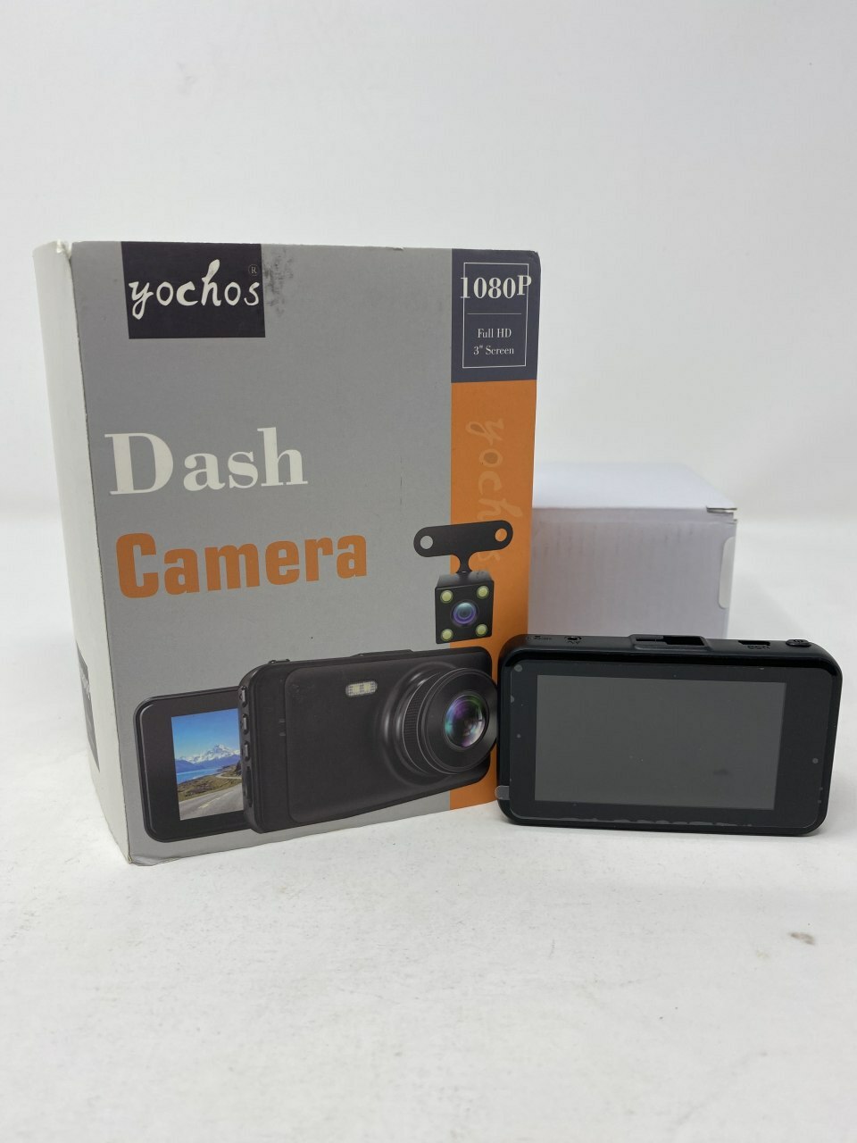 Yochos 1080P Full HD Dual Front Back Dash Camera DVR 3 inch LCD