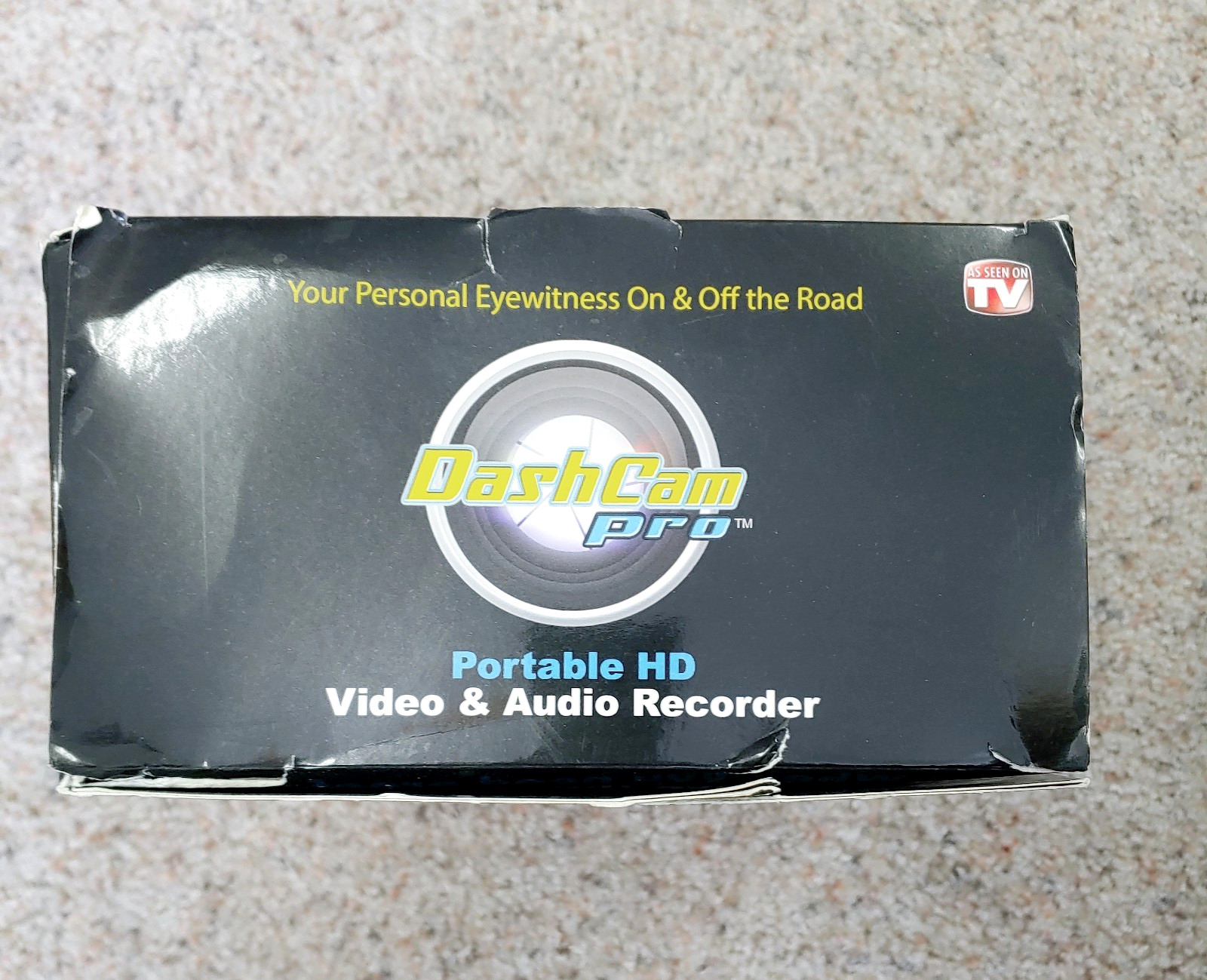 Dash Cam Pro Camera InvenTel As Seen On TV Complete Dash Camera Video-NEW