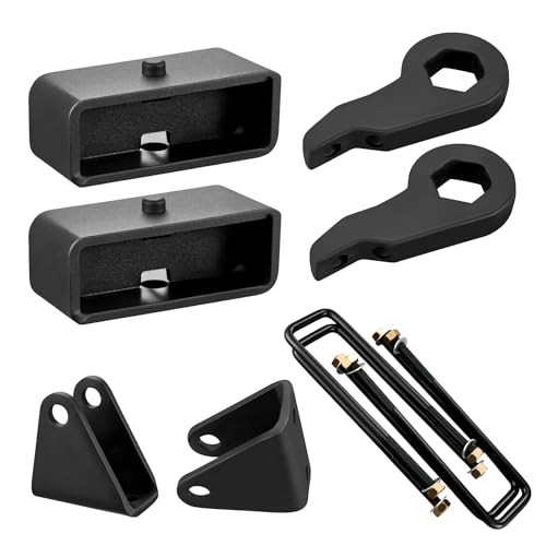 1-3″ Front and 2″ Rear Leveling Lift Kit Compatible with 2001-2010 Chevy