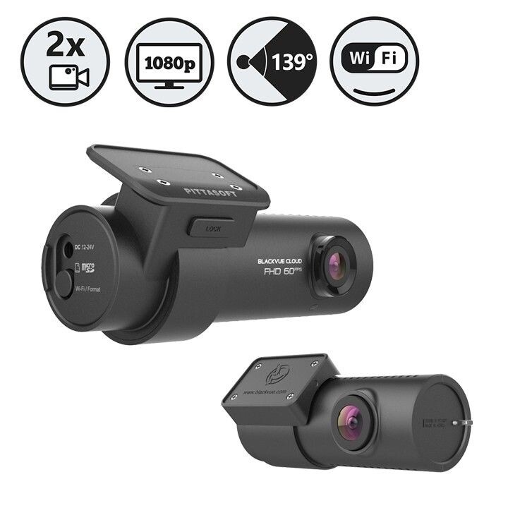 BlackVue DR750X-2CH Full HD Cloud Wi-Fi GPS 64GB Dashcam