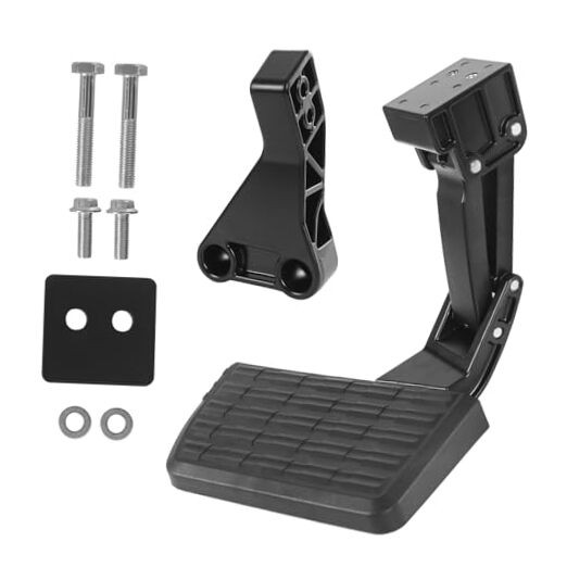 Rear Bed Step Compatible with 2009-2018 Dodge Ram 1500/2010-2018 Ram 2500 3500