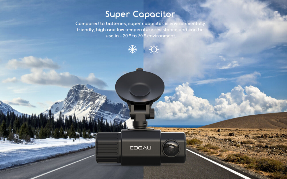 Dash Cam 1080P Full HD DVR Dashboard Video Recorder On-Dash Cameras with WDR