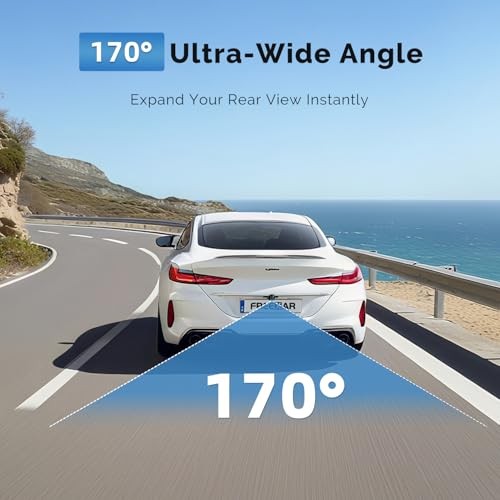 30ft Rear Camera for D4 Dash Cam, IP68 Waterproof 1080P AHD Rear View Camera