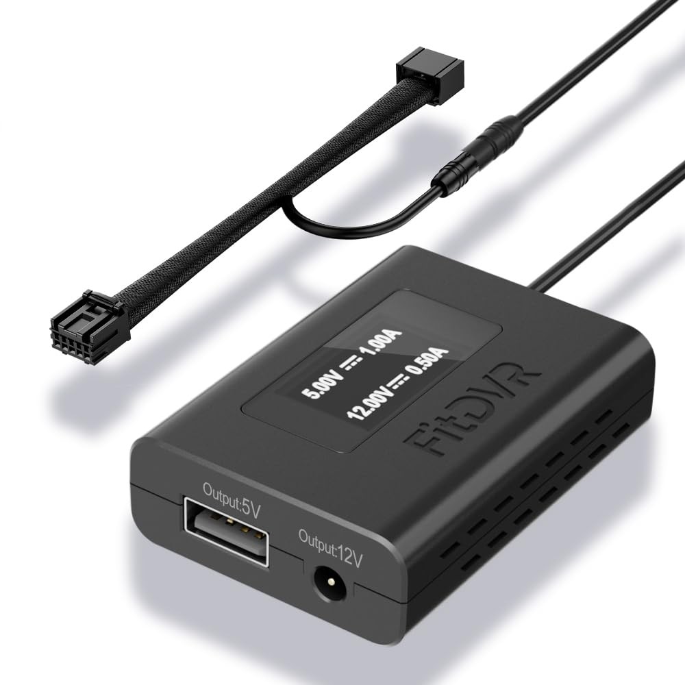 Dash Power Adapter (5-Pin) for Mazda CX-5, MX-5, Mazda 3, Mazda 6 with Auto-d…
