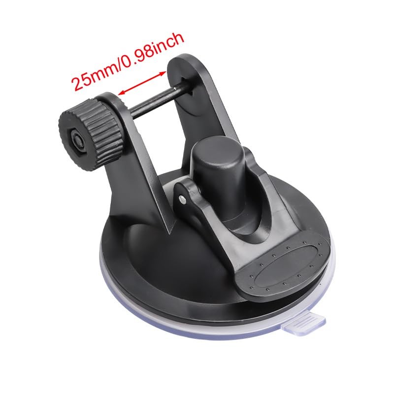 3 Pack Dash Cam Suction Mount Holder Without Rotating Joints Adapter Car GPS