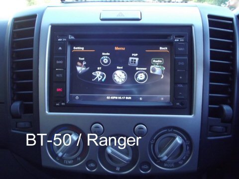 MAZDA BT50 + FASCIA – DARK GREY COLOR MATCH WITH SIDE SUPPORTS – PRO SERIES