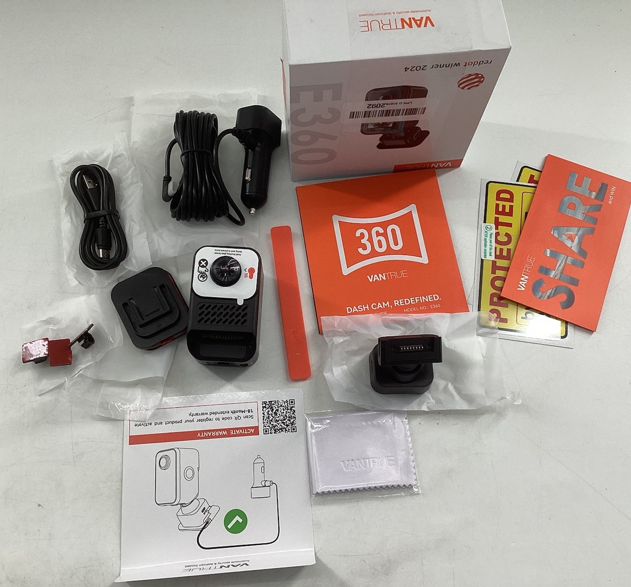 Vantrue E360 Dash Camera