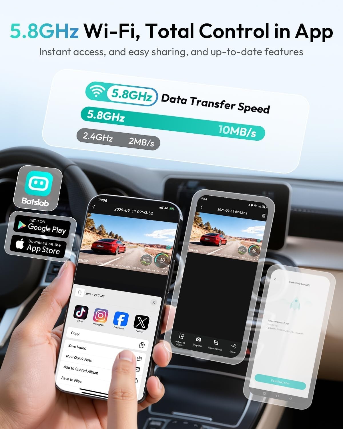 Comprehensive 4K Dash Cam Bundle – Front & Rear, Real-Time Alerts & Easy Setup