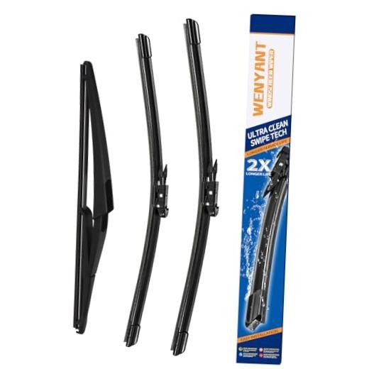 28″/21″/12″ Windshield Wipers Compatible with Mercedes-Benz ML-Class 2006-2011