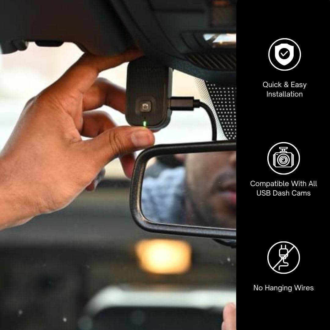 7-Pin Type B Dashcam Power Adapter for Select Nissan, Toyota, Mitsubishi