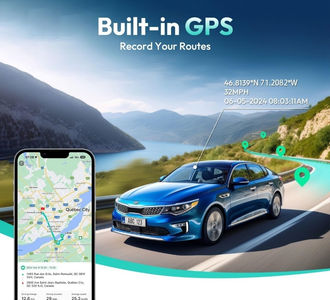 G980H 4K Dual Dash Cam and G300H 2.5K Front Dash cam