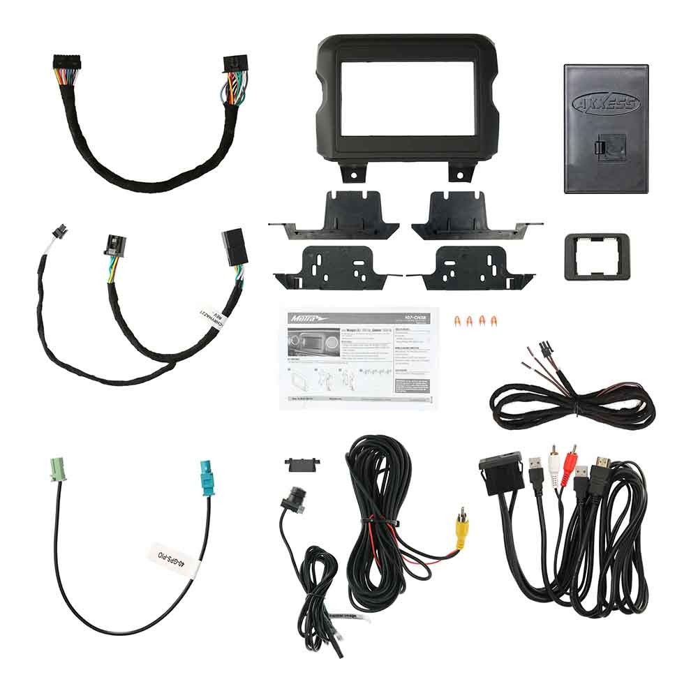 Metra AXPIO-JL1 Interface Replacement Panel Dash Kit Designed For Jeep Wrangler