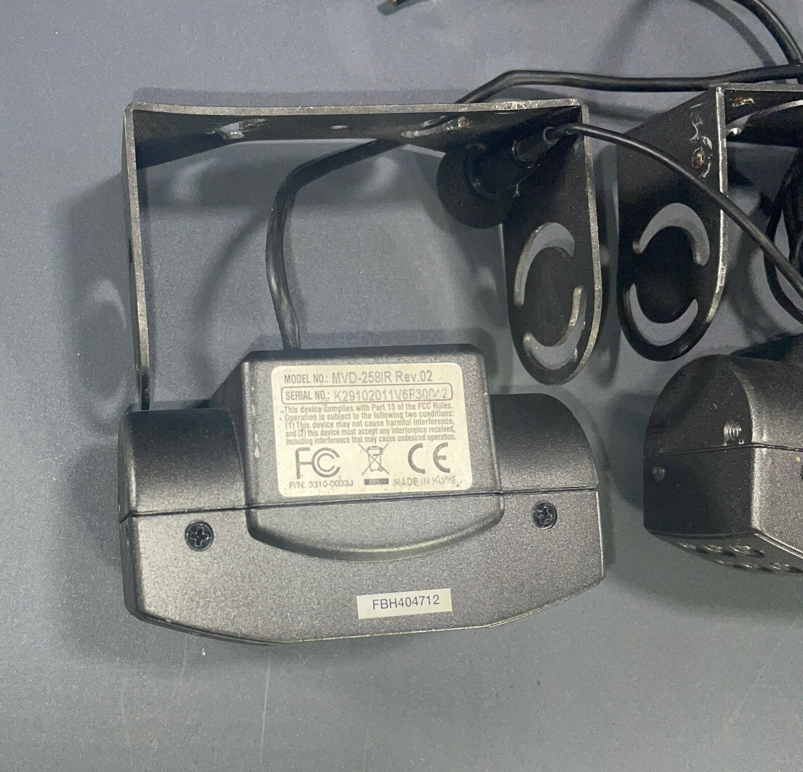 Mobile Vision Dash Cameras with Accessories MVD-258IR Lot of 7