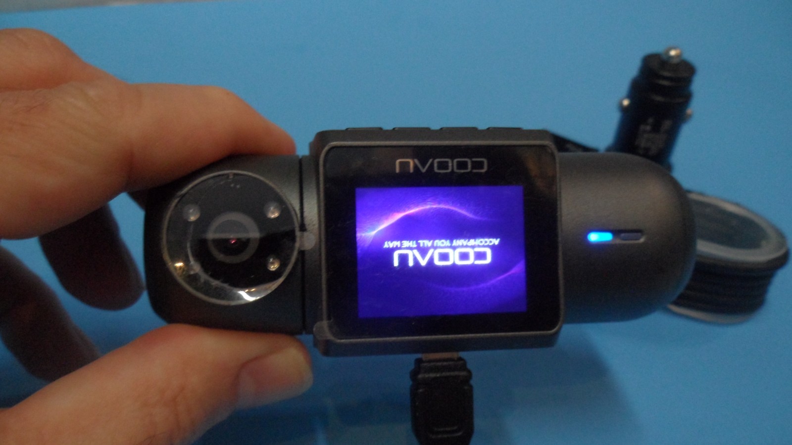 COOAU D30S 1080P Dash Cam Front and Car Camera Recorder 128GB SD Card Included