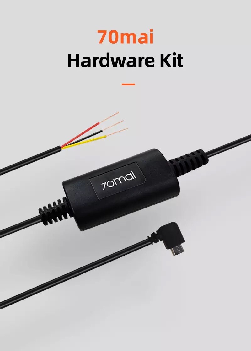 A800S 70mai hardwire kit cable for parking dash cam dashcam