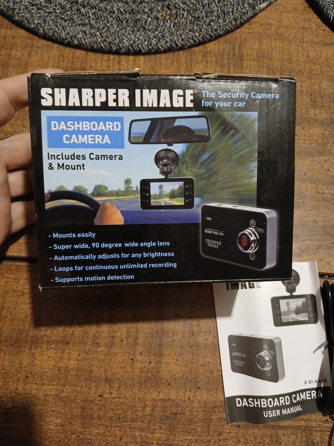 Sharper Image Dashboard Camera & Mount Model SI-AA15
