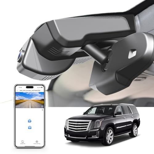 4K Dash Cam for Cadillac Escalade/Escalade ESV Model B Front 4K and Rear 1080P