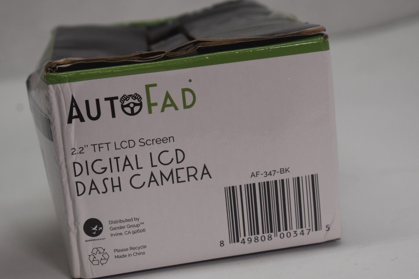 AutoFad Digital LCD Dash Camera 2.2″ TFT LCD Screen Car Cam Windshield Mount