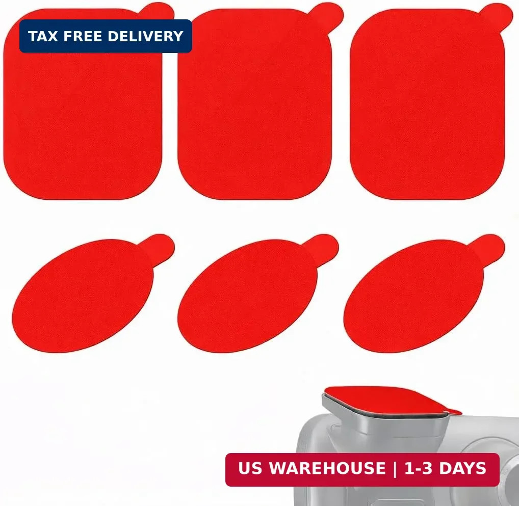 6-Pack Adhesive Pads for Nextbase Dash Cam Series 2 – Compatible with 122, 222,