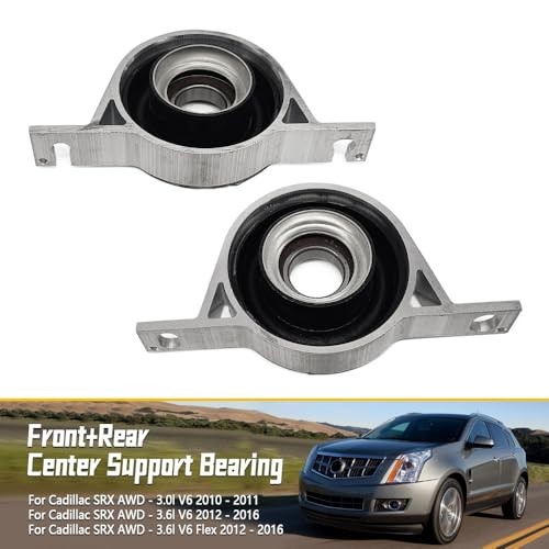 Front&Rear Driveshaft Center Bearing 1016B6677XBFRNP Fit Cadillac SRX 10-16 |