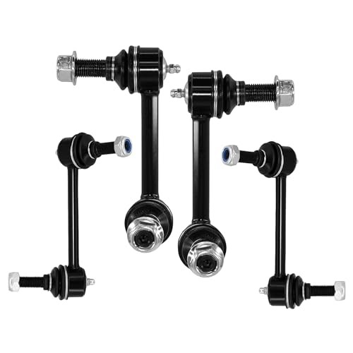 4PCS Front Rear Sway Bar Link Kit for 2004-2007 Chevy K6667 K6668 K80824 K80825