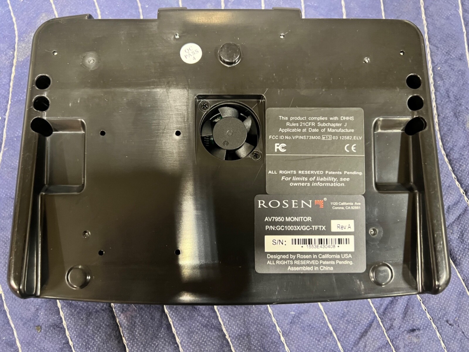 ROSEN AV7950 Replacement Monitor NEW