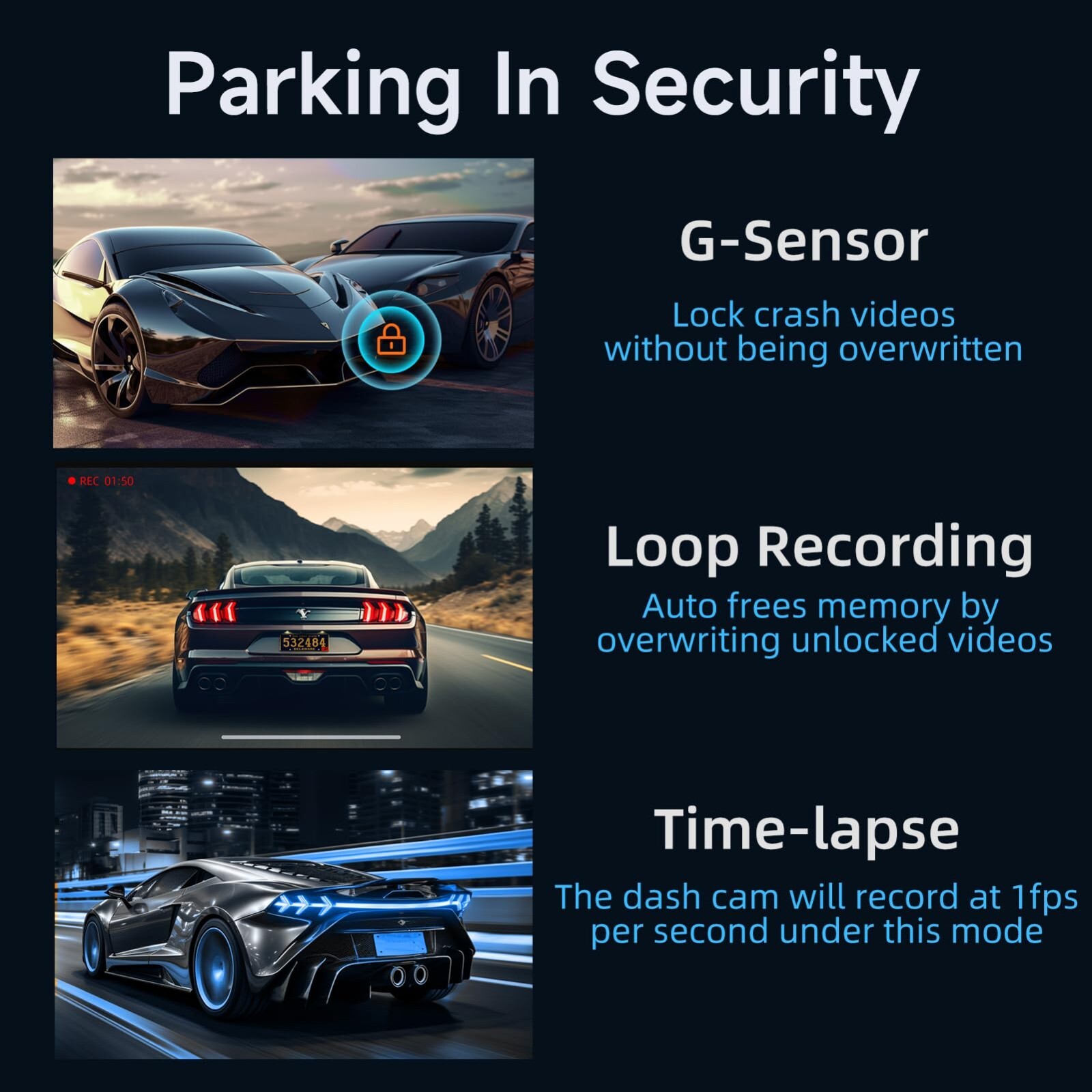 Dash camera Veement v200 Pro 2.5k Wifi 30fps