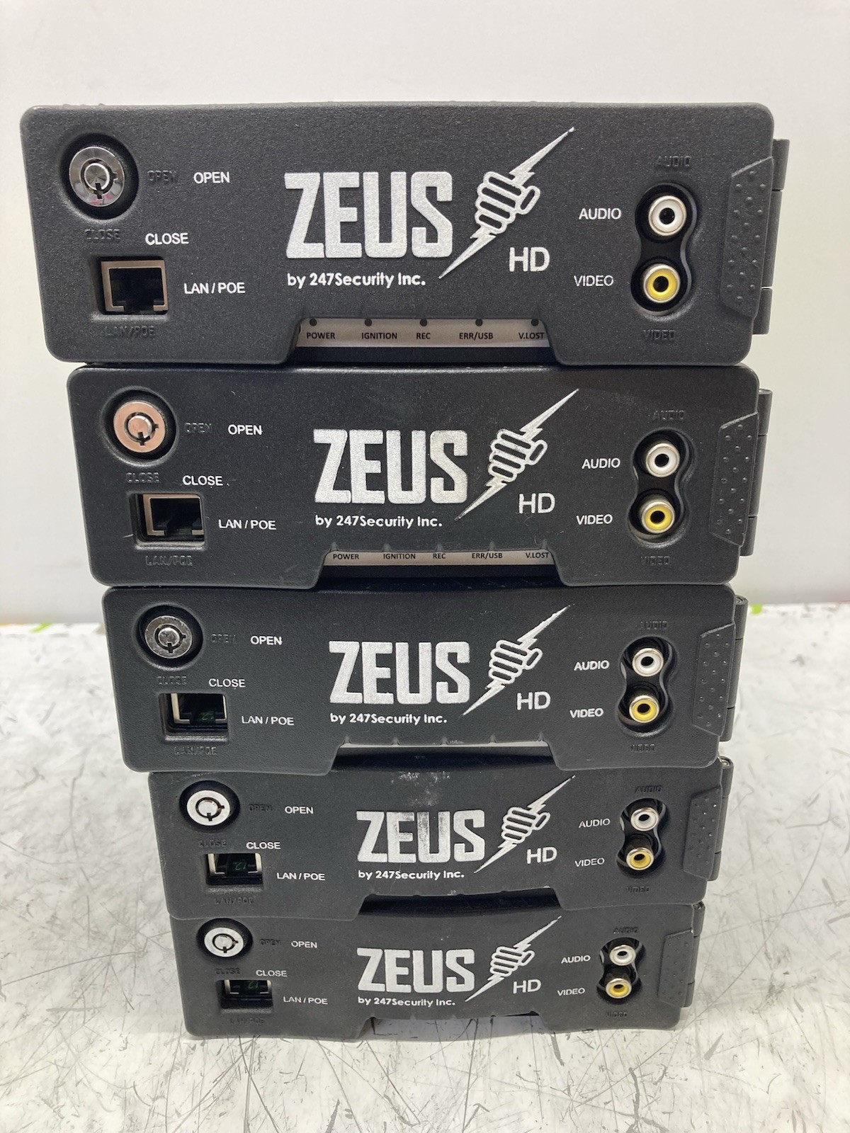 247 Security Inc. ZEUS School Bus Camera DVR Model #ZEUS8-DVR – UNTESTED