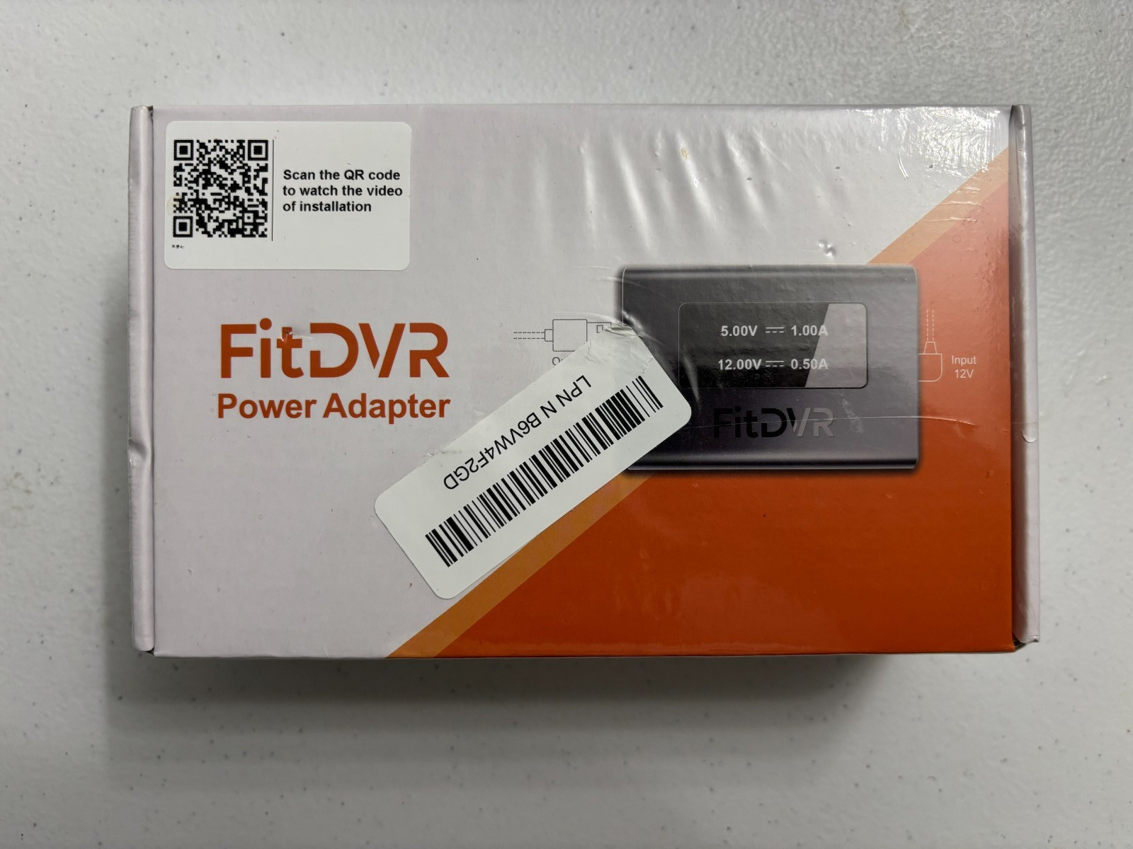 FitDVR Dash Cam Power Adapter (4-Pin) model D3 New Sealed For Mercedes Benz