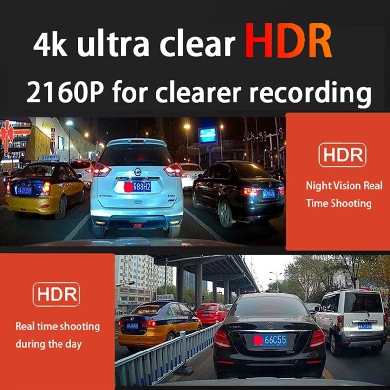 Plug and Play 4K Wifi Dash Cam Camera For Toyota Camry Mk9 XV80 2024 2025 2026