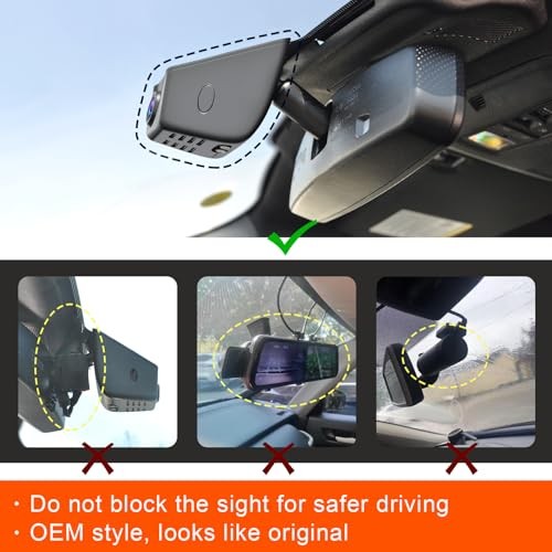 Front 4K & Rear 1080p Dash Cam for Ford Expedition/Expedition MAX 2018-2026 |