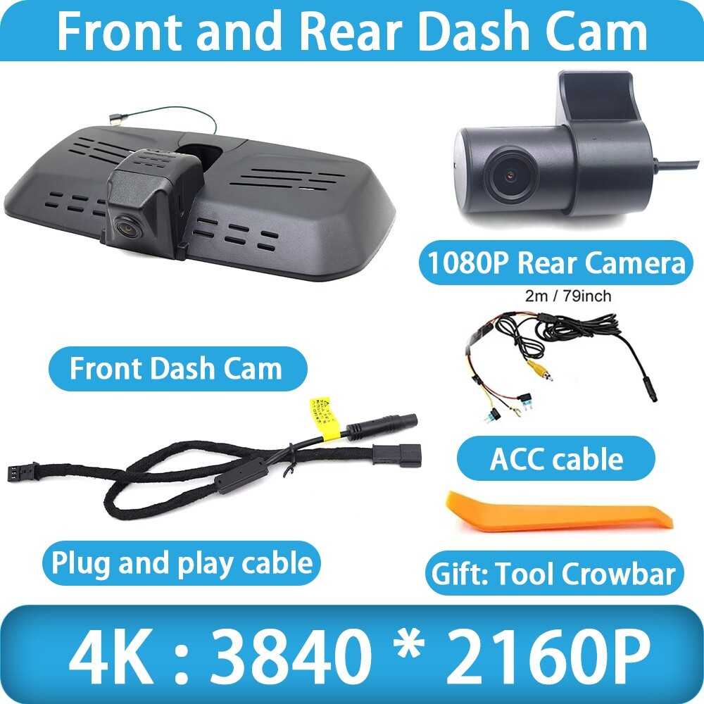 4K Wifi DVR Dash Cam Camera for GWM Ora 03 Good Cat Haomao Funky Cat 2020-2025